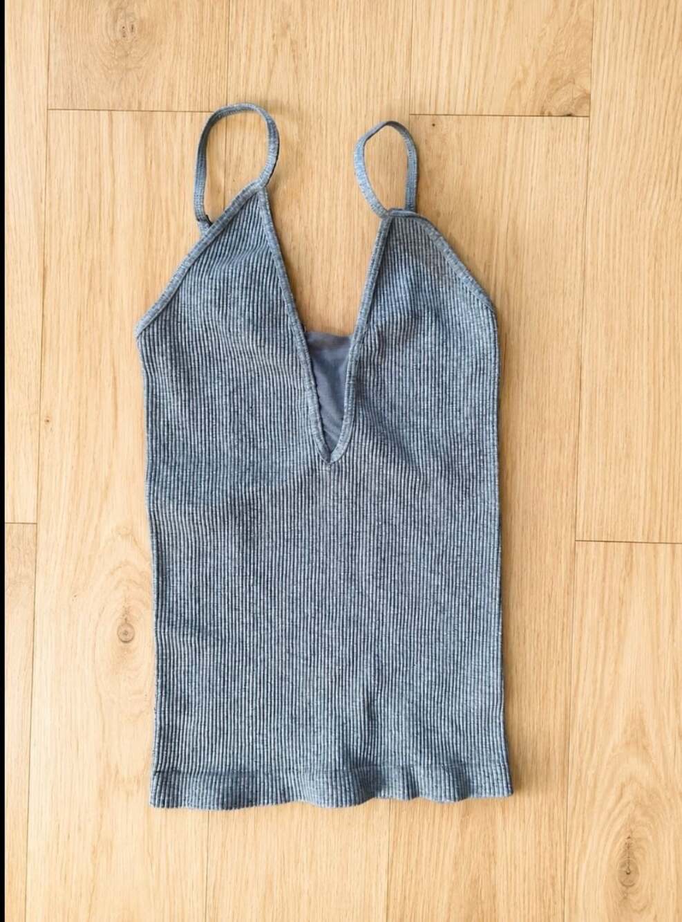 Free People Intimately Come Around Seamless Ribbed Cami Tank Top